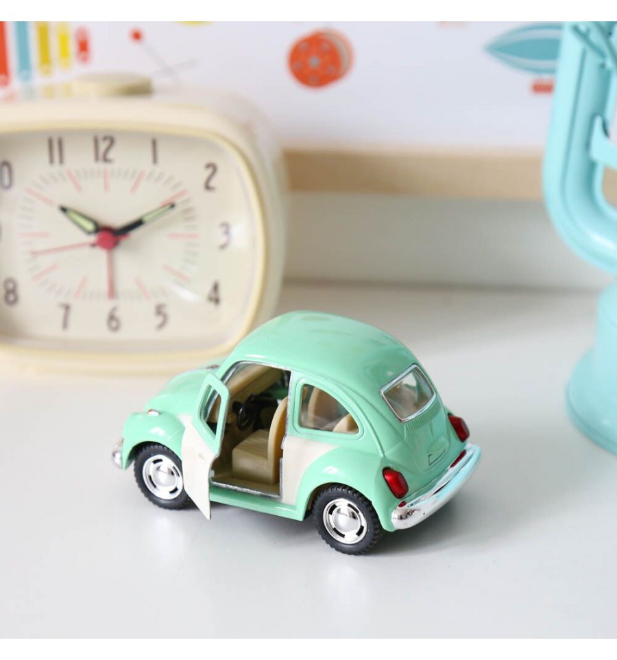 Mini voiture coccinelle rose pastel Goki - Lovely Choses