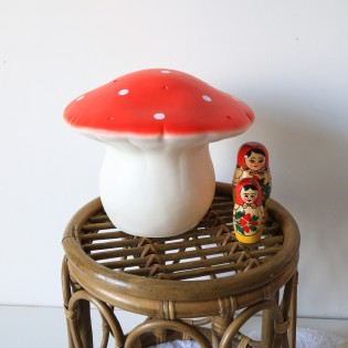 Lampe Veilleuse champignon rouge M