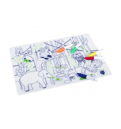 Set de table silicone Asie du Sud Est - Super Petit