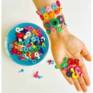 Mini fleurs plastiques - Breba
