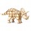 Puzzle 3D en bois Triceratops