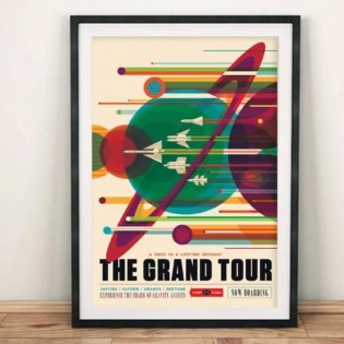Affiche NASA - Le Grand Tour