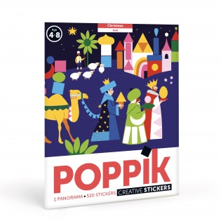 Déco de Noël Stickers poster - Poppik