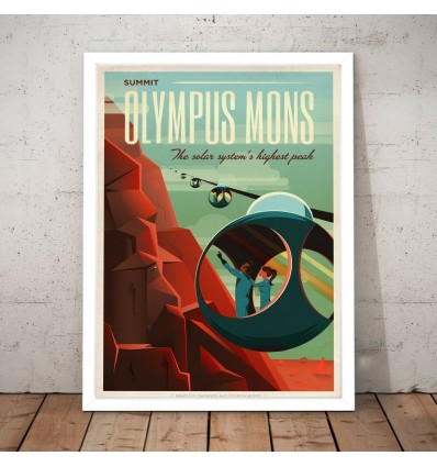 Affiche NASA - Olympus Mons