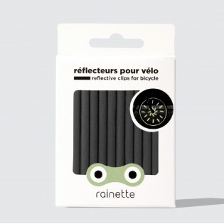 Réflecteurs pour rayons de vélo Noir - Rainette