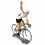 Figurine cycliste Vainqueur Champion du Monde - Bernard & Eddy