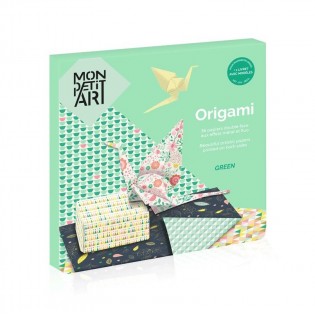 Set Origami Green - Mon Petit Art