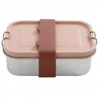 Lunch Box inox Ours Rose - Eef Lillemor