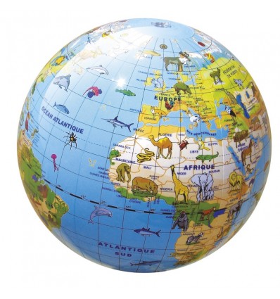 Globe gonflable Animaux Caly