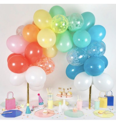 Arche de ballons multicolores - Meri Meri