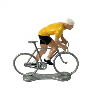 Figurine cycliste Grimpeur Maillot Jaune - Bernard & Eddy