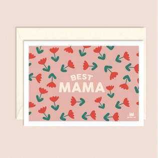 Carte Best Mama - Ma petite vie