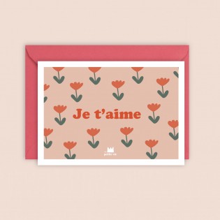 Carte je t'aime - Ma petite vie