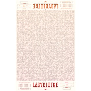 Affiche d'activités XL Labyrinthe - Stratier