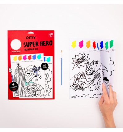 Kit de peinture Super Héro - OMY