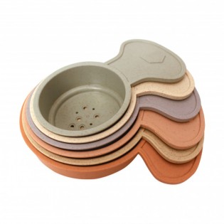 Set de 6 gobelets empilables pour le bain - Magni