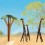 Mobile Girafe Savane - Flensted