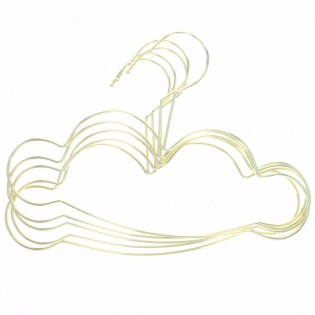 5 cintres nuage dorés