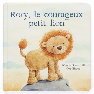 Livre "Rory, le courageux petit lion" - Jellycat