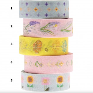 Masking tape floral Futschikato - Rico Design