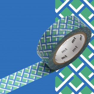 Masking tape Mesh green