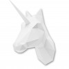 Kit de pliage papier trophée Licorne Blanche - Assembli