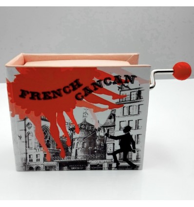 Manivelle musicale "French can can" - Protocol