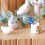 Chat et pinson en céramique - Dodo Toucan