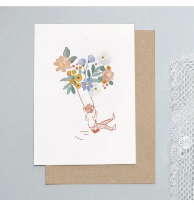 Carte Fleurs Bonheur - My Lovely Thing