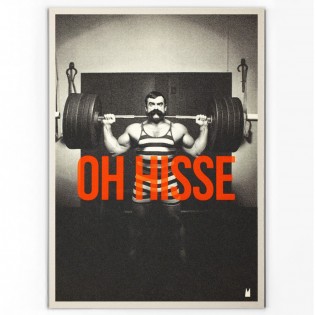 Carte vintage "Oh Hisse" - Atelier Kencre
