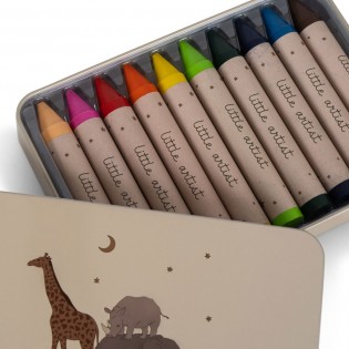 Crayons de cire Safari - Konges Slojd