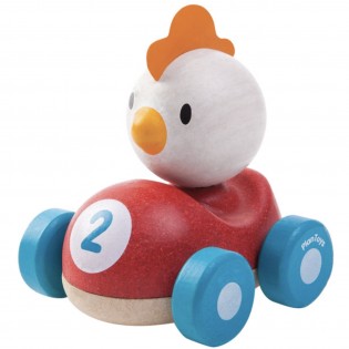 Piou le coq de course - Plan Toys