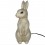 Lampe lapin doré