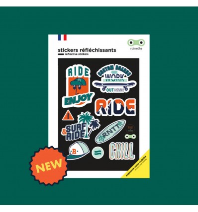 Sticker réfléchissant Ride - Rainette