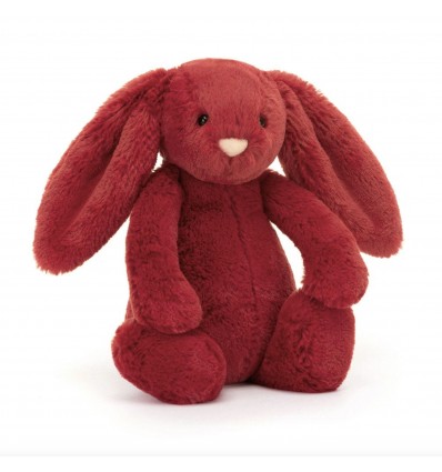 Peluche lapin Bashful Cranberry (S) - Jellycat