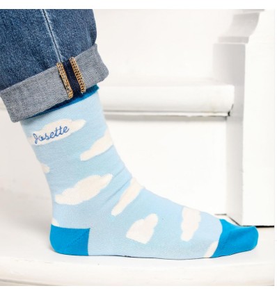 Chaussettes Sur un petit nuage (37-42) - Josette & Tic