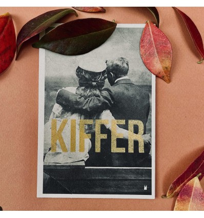 Carte vintage "Kiffer" - Atelier Kencre