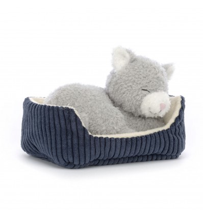 Peluche Chat dans son panier - Jellycat