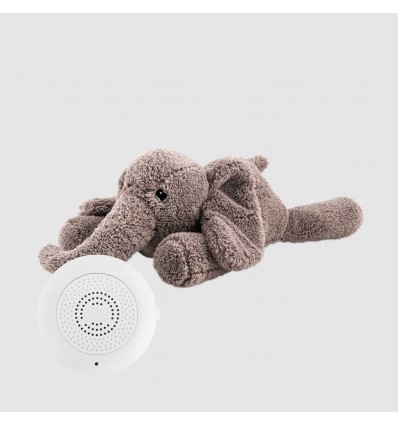 Peluche Bruits Blancs éléphant gris - Flow