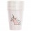 8 gobelets en carton Licorne - Rico Design