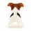 Peluche chien Albert Jack Russell - Jellycat