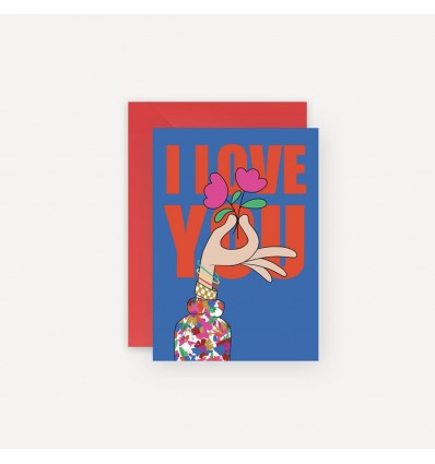 Carte postale I love you - Mariisore