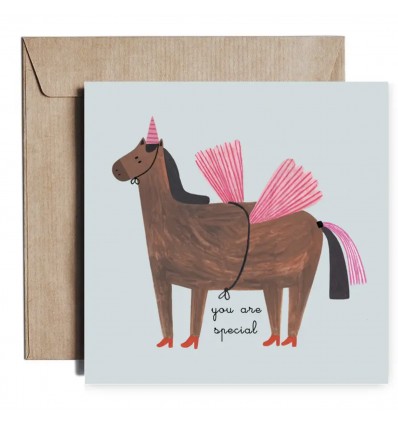 Carte Licorne "You are special" - Daria Solak Illustrations