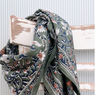 Foulard Dheli Brousse 100 cm - So Family