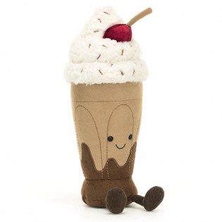 Peluche amuseable Milkshake chocolat - Jellycat