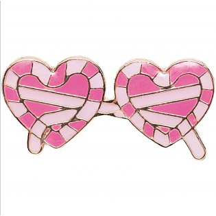 Pin's Lunettes Coeurs - Rico Design