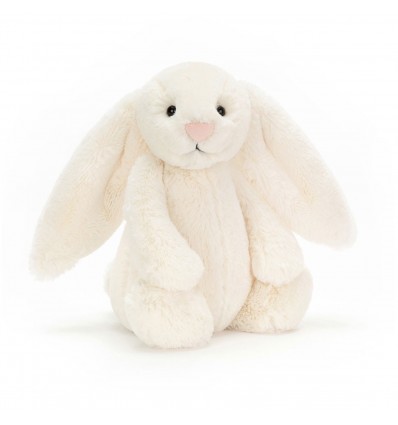 Peluche lapin blanc Bashful (M) - Jellycat