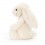 Peluche lapin blanc Bashful (M) - Jellycat