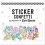 Autocollants confettis bisounours multicolores - Pipstickers